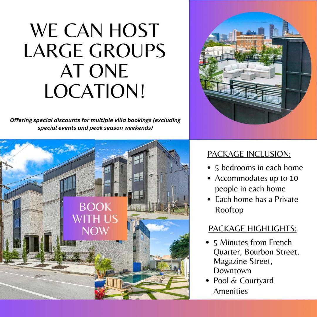 Galaxy Rooftop Villa New Orleans Exterior photo